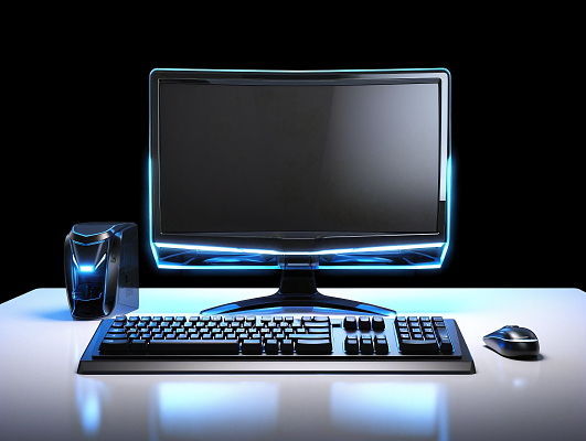 臺(tái)式電腦素材